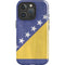 Bosnia and Herzegovina Flag Distressed iPhone 16 Pro Impact Case